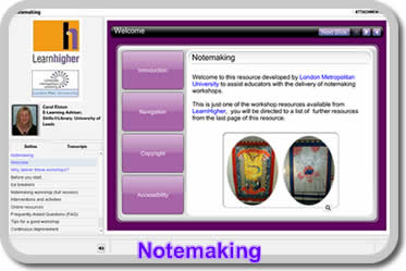 LearnHigher Notemaking Video Resources for staff