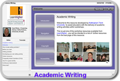 LearnHigher Academic Writing Video Resources for staff